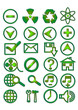 green glass button set green glass button set