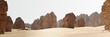 pitons de tikoubaouine - tassili n'ajjer