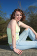 teen sitting