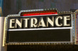 retro entrance marquee