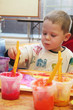 Foto: child painting child painting