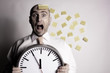 businessman forgets his schedule