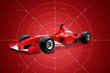 red formula one car red formula one car