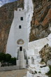 grèce/cyclades/amorgos/monastère du grand bleu grèce/cyclades/amorgos/monastère du grand bleu