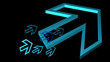 direction concept arrows