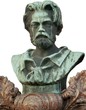 émile zola - buste émile zola - buste