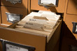 library catalogue close view