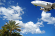 Foto: plane and exotic destination plane and exotic destination
