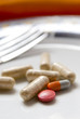Photo: pills on dish pills on dish