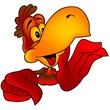 red parrot