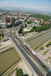 areal view of the skopje - macedonia areal view of the skopje - macedonia