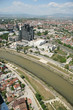 areal view of the skopje - macedonia areal view of the skopje - macedonia