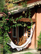 colonial red house