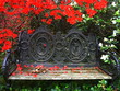 Foto: elaborate backyard garden bench elaborate backyard garden bench