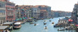 condolas and old houses on a the main water canal, venice, itali condolas and old houses on a the main water canal, venice, itali