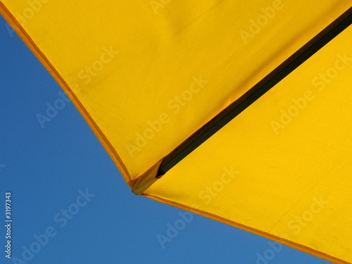 Photo: blue umbrella blue umbrella