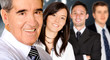 business team in an office