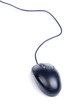 black optical computer mouse