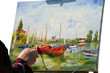 realisation d'un tableau a la spatule