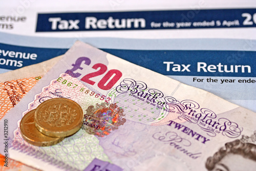 Photo: tax return tax return