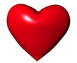 3d red heart 3d red heart