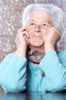 elderly woman dreaming elderly woman dreaming