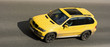luxury yellow dirty suv bmw x5 speed on road