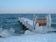 le lac léman en hiver