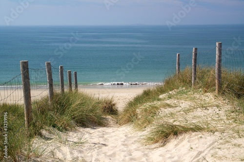 noirmoutier, descente vers la mer
