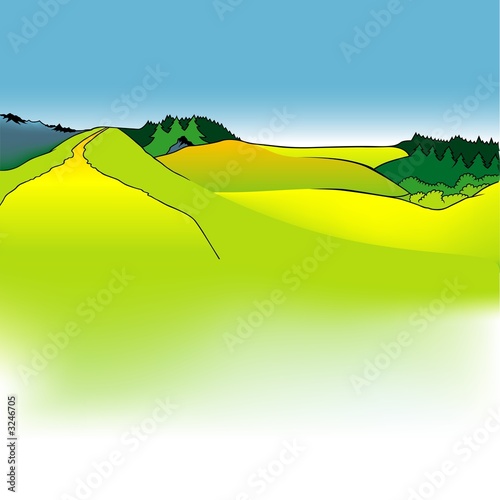cartoon images of mountains. cartoon background 11