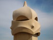 gaudi chimney pot, barcelona