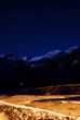 monte rosa glacier and iced river