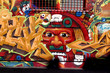 aztec calendar graffity