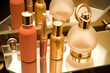 table with perfumery