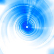 blue spirals perspective