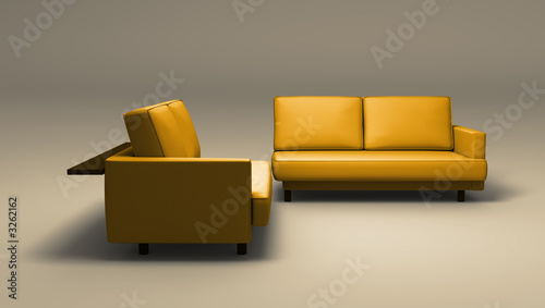 Photo: double sofas double sofas