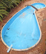leerer swimmingpool