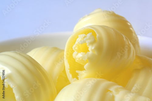 Photo: butter curls butter curls