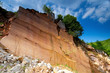 red rock formations