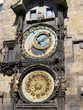 old town square - astronomical clock. prague, czech republic.