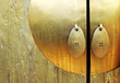 gold door