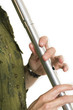 woman playing flute woman playing flute