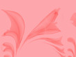 Delicate pink leaf