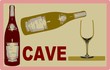 panneau "cave" panneau "cave"