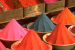 inde - poudre colorée
