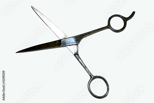 Hairdressing Scissors Open