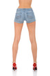 blue shorts blue shorts