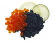 beluga und lachs caviar