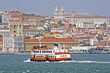 Photos : ferry on the river tagus in portugal