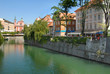 Photo: Old city centre of Ljubljana Old city centre of Ljubljana